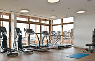 Fitnessraum im Landhotel Birkenhof (Es erwartet Sie ein moderner Fitnessraum mit zahlreichen Kraft- und Ausdauergeräten.)
