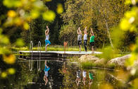  Yoga-Kurs Schönheitsfarm Fohlenhof Neuschönau Bayerischer Wald ( Nehmen Sie am Yoga-Kurs teil in der Schönheitsfarm Fohlenhof in Neuschönau / Bayerischer Wald.)